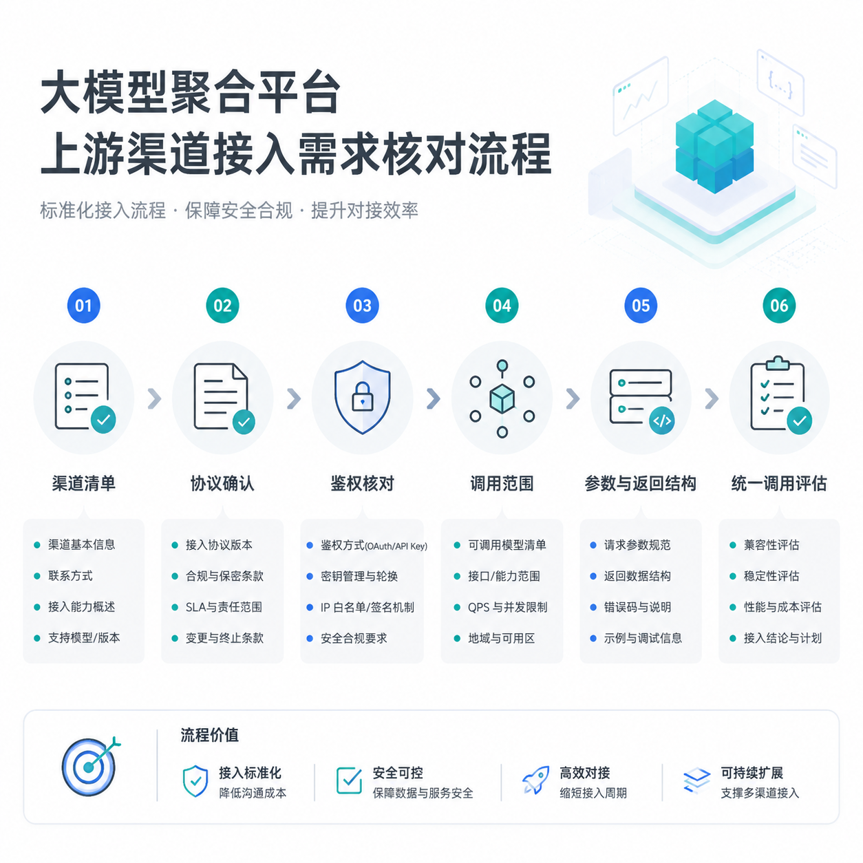 正文配图:大模型聚合平台如何梳理上游渠道接入需求