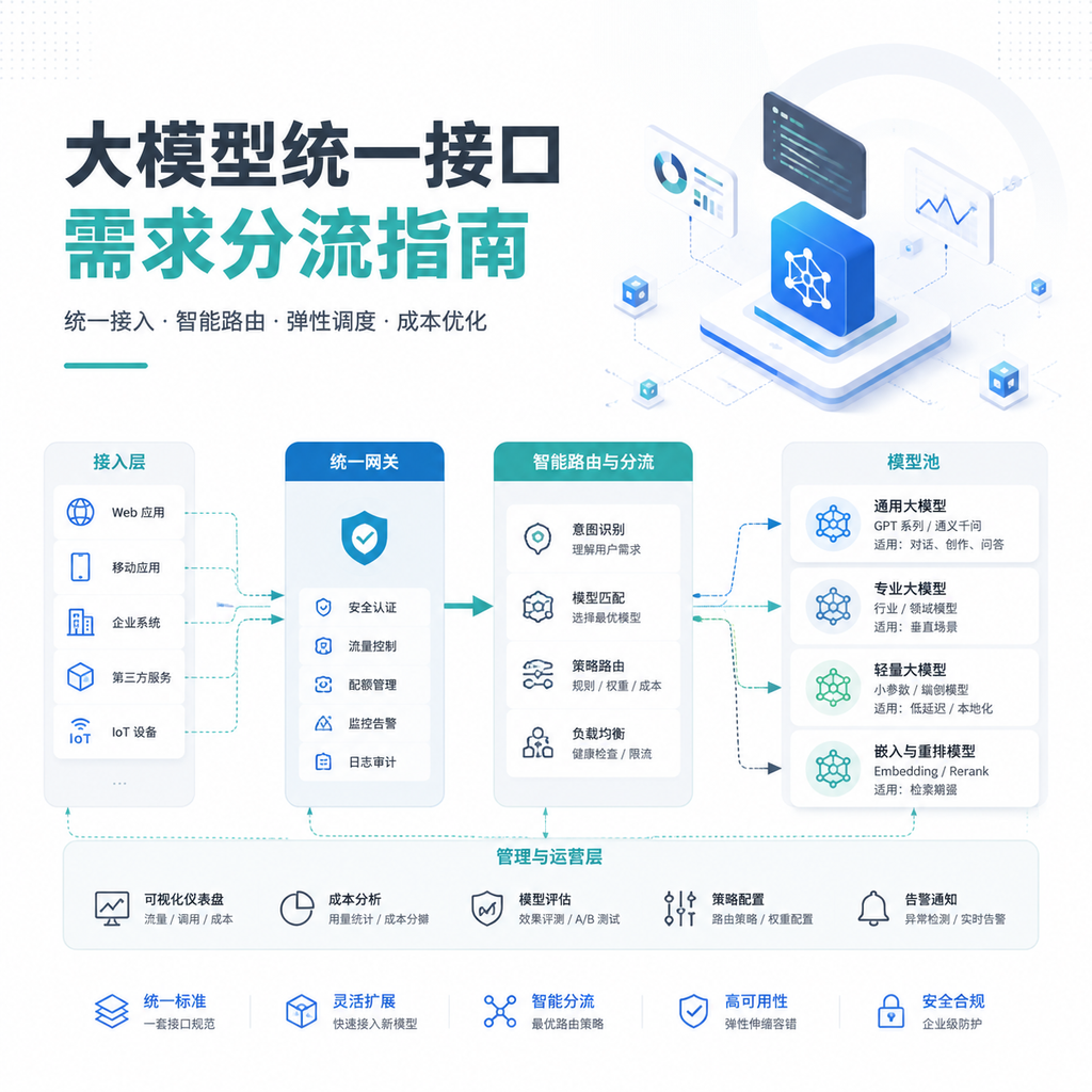 企业大模型统一接口
需求分流指南
