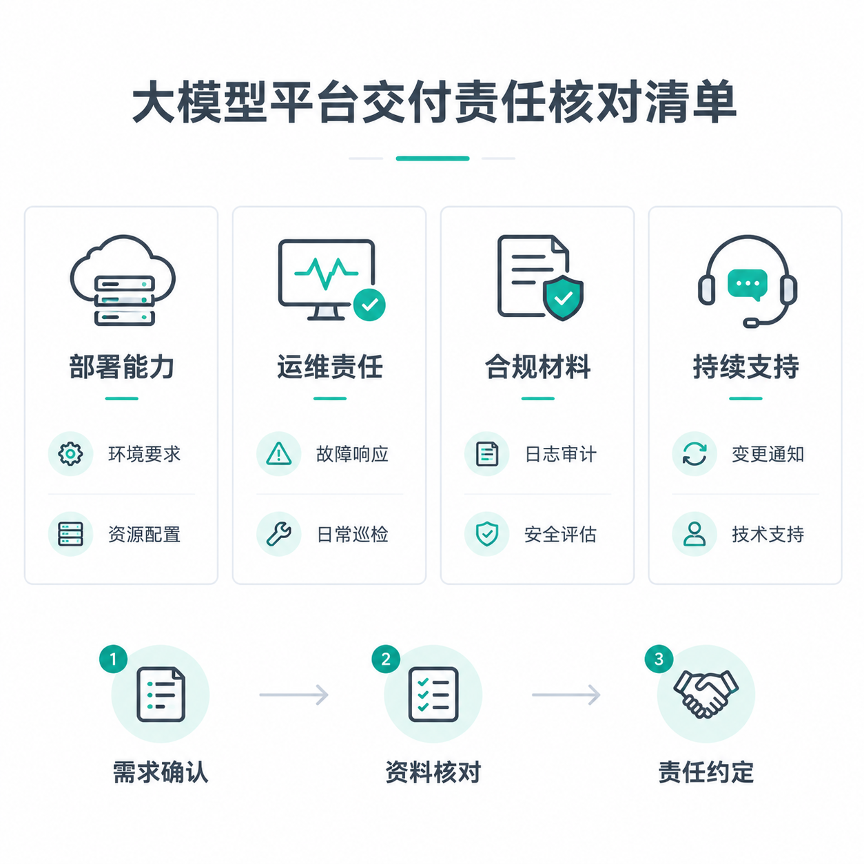 正文配图:选择大模型平台交付方,要核对哪些责任?