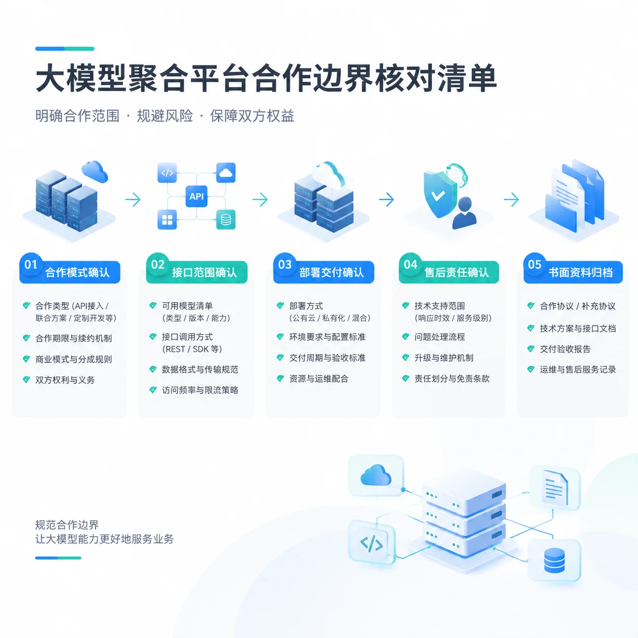 正文配图：大模型聚合平台合作前，要确认哪些渠道边界？