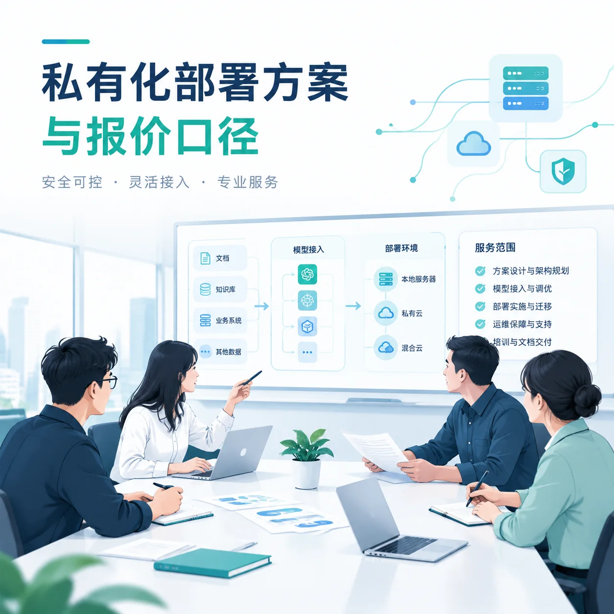 私有化部署方案与报价口径
部署方评估清单