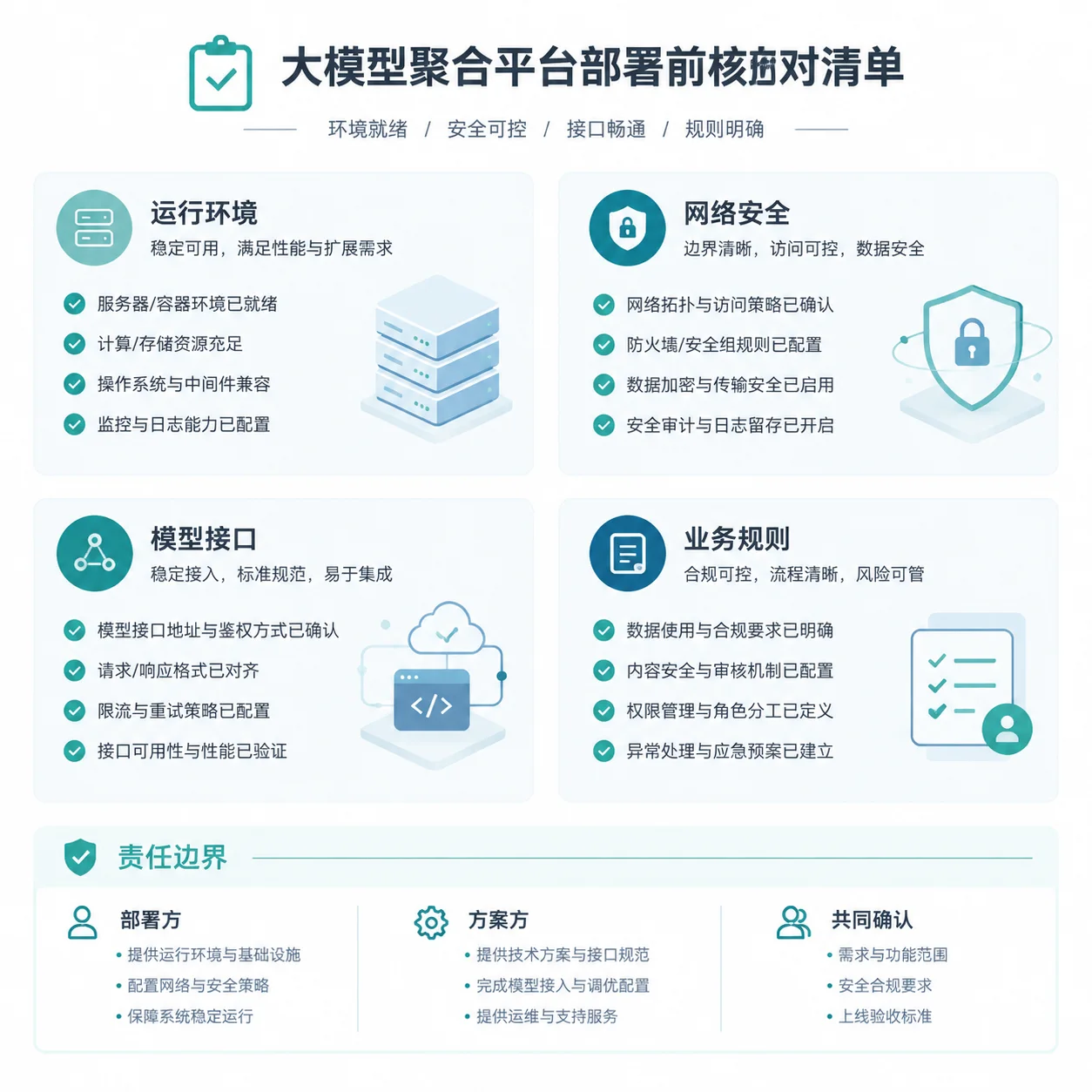 正文配图:大模型聚合平台部署:资源与责任边界清单