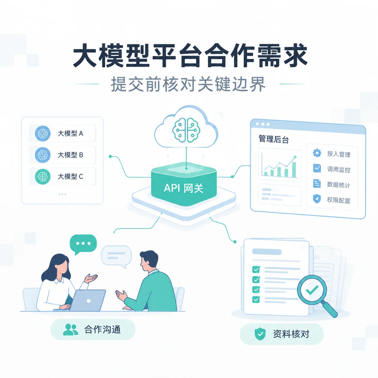大模型平台合作需求
提交前核对四项关键信息
